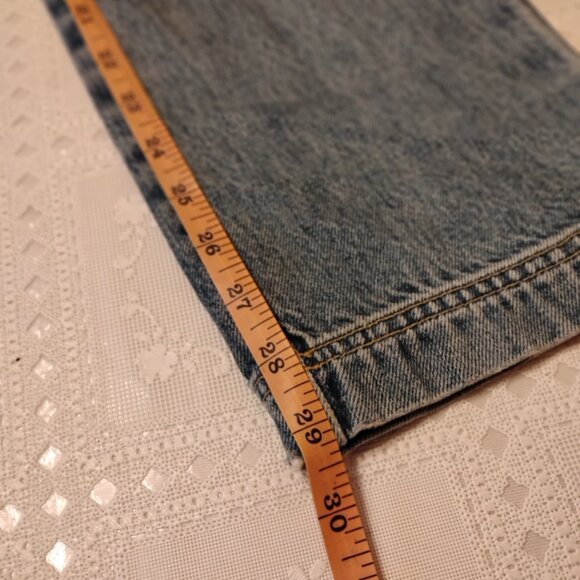 SLVRLAKE Savior High Rise Cargo Blue Jeans, Size 25 - Picture 15 of 16